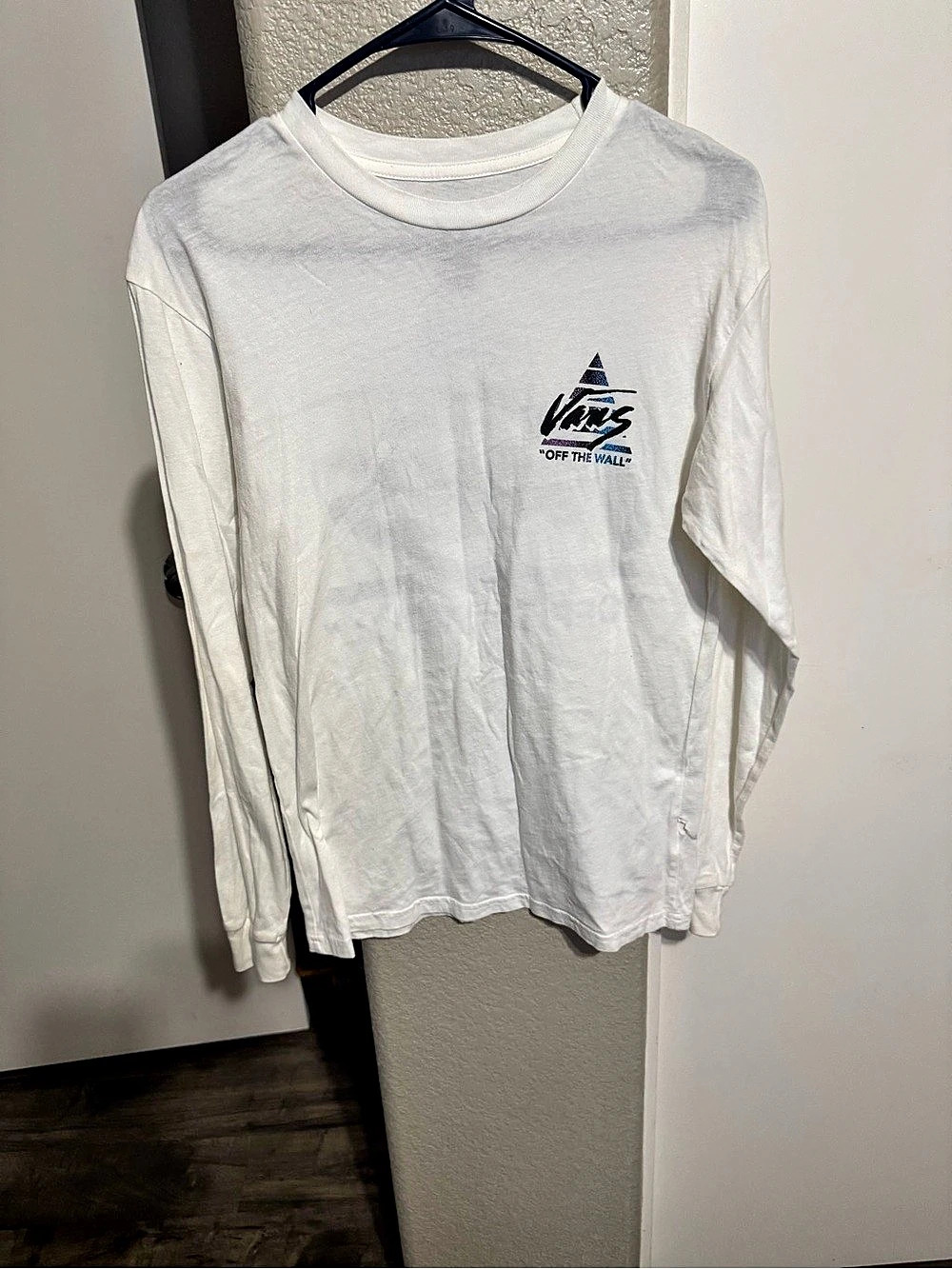 Vans Off The Wall Long Sleeve Graphic Tee Long Sleeve Graphic Tee White Size